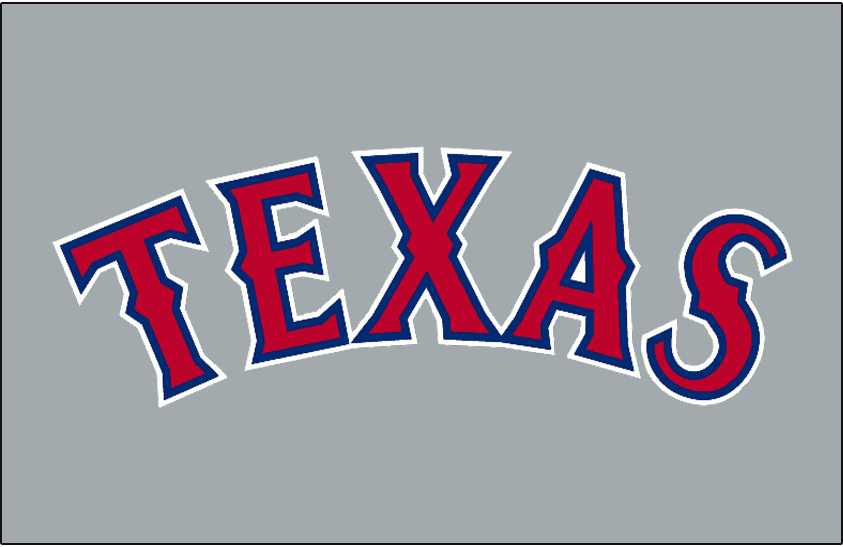 Texas Rangers 1995-1999 Jersey Logo iron on transfers for clothing